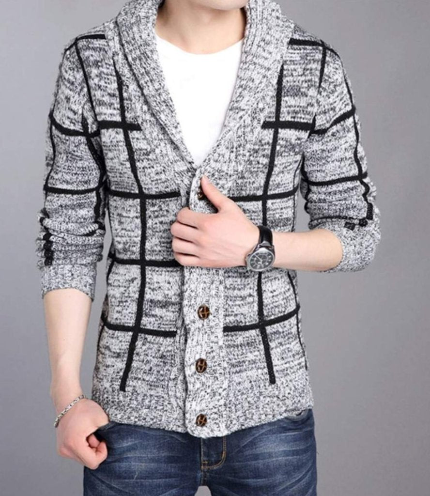 Guild on sale Prime Gray Shawl Lapel Cardigan fo